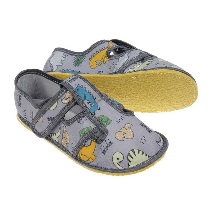 Детски пантофи "Barefoot" динозаври 21/33