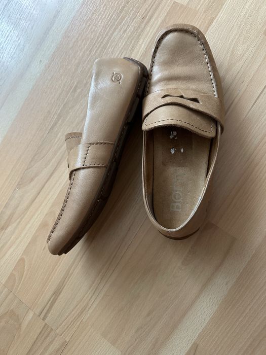 Дамски мокасини от изцяло естествена кожа