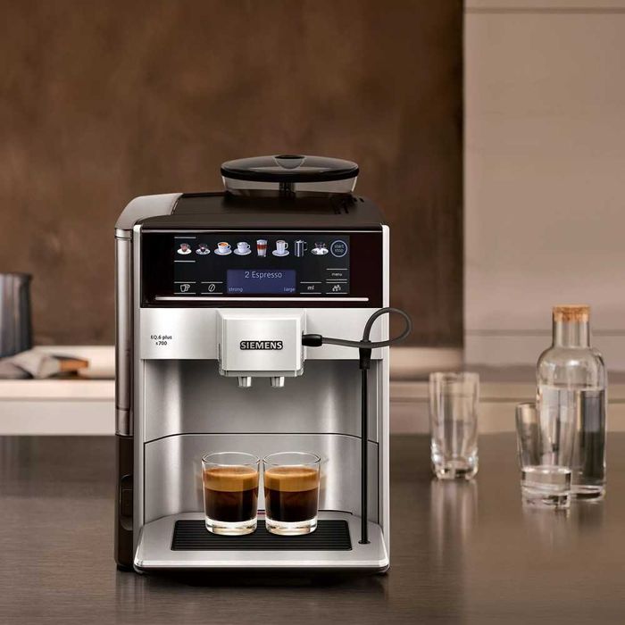 Кафеавтомат Siemens EQ.6 Plus s700 TE657503DE, 1500W,Керамична Мелачка