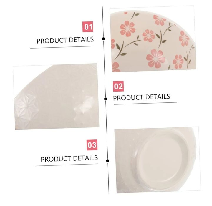 Посуда комплект "Цветочный "