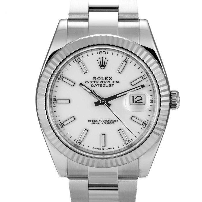 Rolex Datejust 41mm 126334 White dial