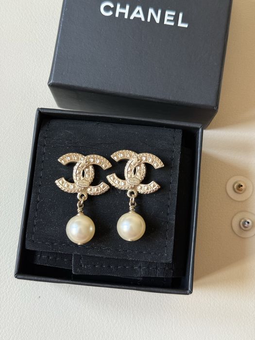 Серьги Chanel оригинал