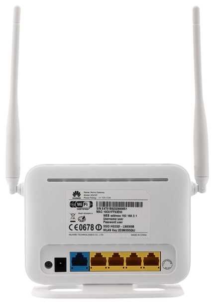wifi router huawei hg232f