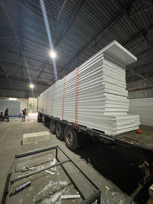 Sendvich panellar - Devor va tom yopish uchun. (Сэндвич/Сенвич панель)