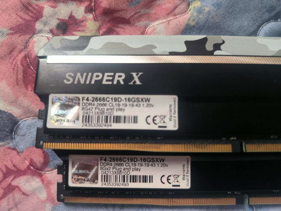 G SKILL 16 GB оперативка