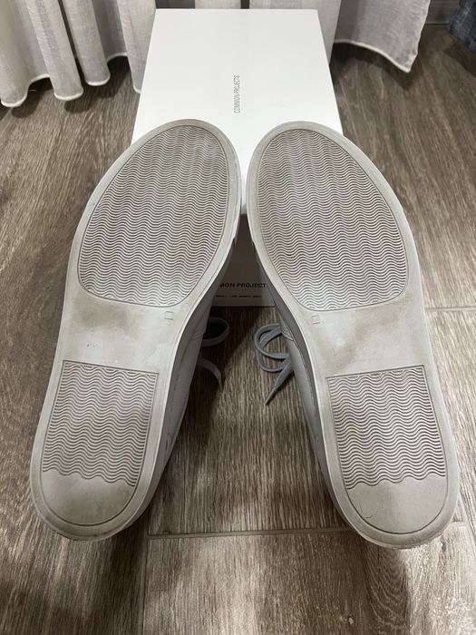 Sneakers Common Projects Bball Low Bumpy Grey EU42 – Made in Italy