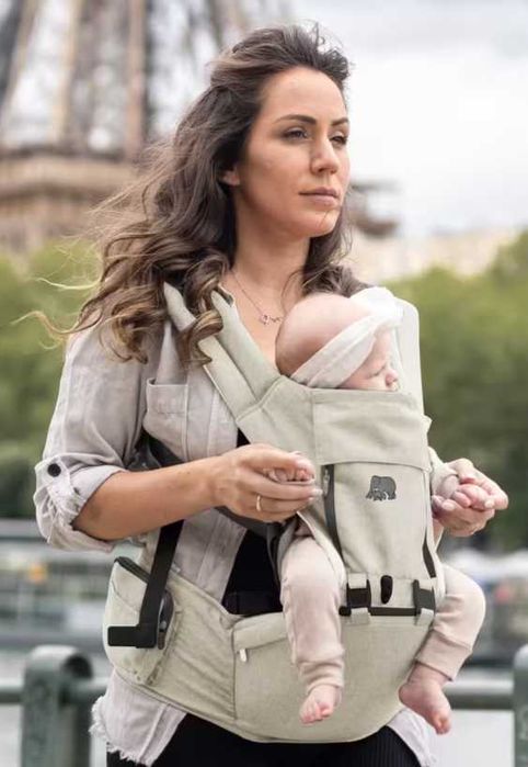 Marsupiu port bebe - Pack Luxe ergonomic Deryan