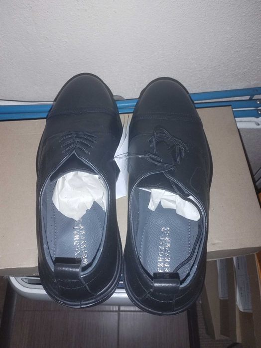 Мъжки половинки обувки, естествена кожа 42 номер