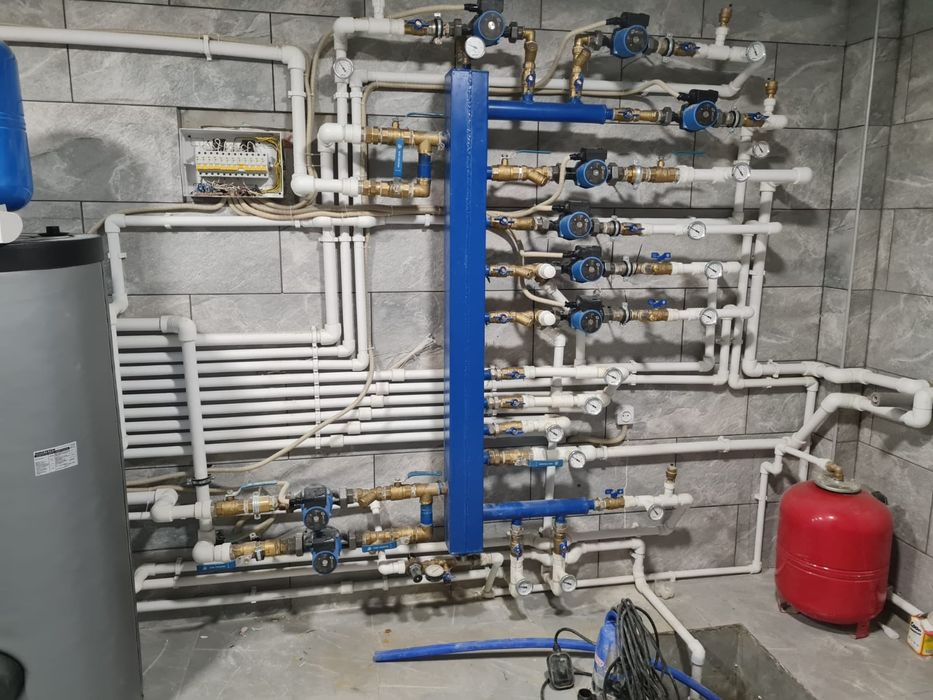 Газовый котел установка