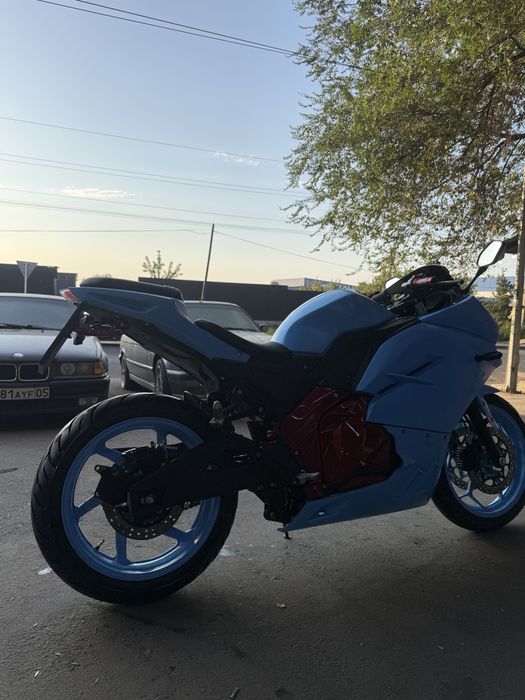 Электромотоцикл 4 кВт — стиль Kawasaki Ninja