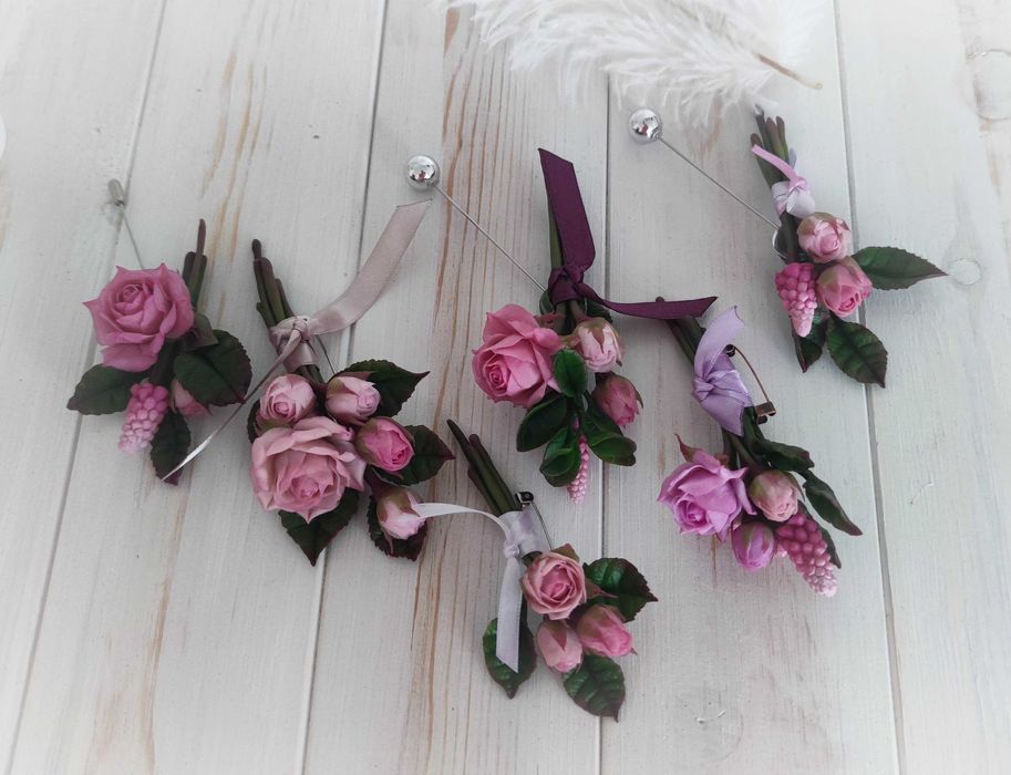 UNIQUE and exclusive HANDMADE jewelry in the form of flowers