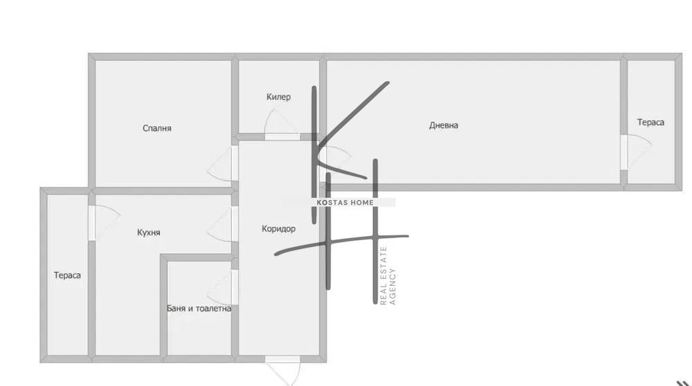 Продава се Тристаен апартамент в Варна, Христо Ботев - 75 кв.м за 1440 €/кв.м - Снимка #4