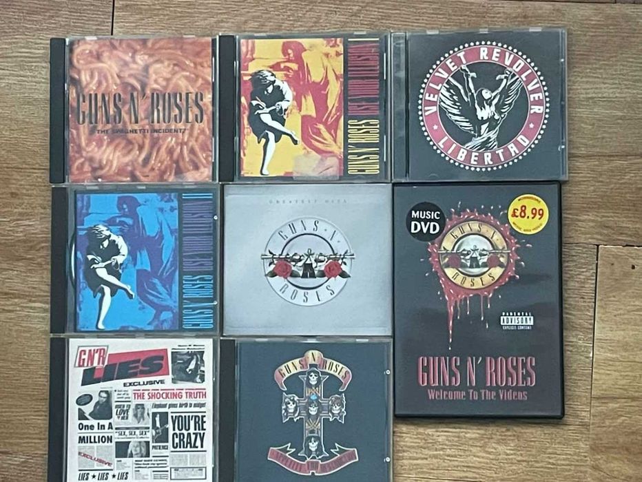 Colectie 8 cd-uri GUNS N' ROSES Velvet Revolver