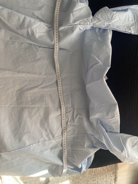 Рубашка голубая хлопок 100%