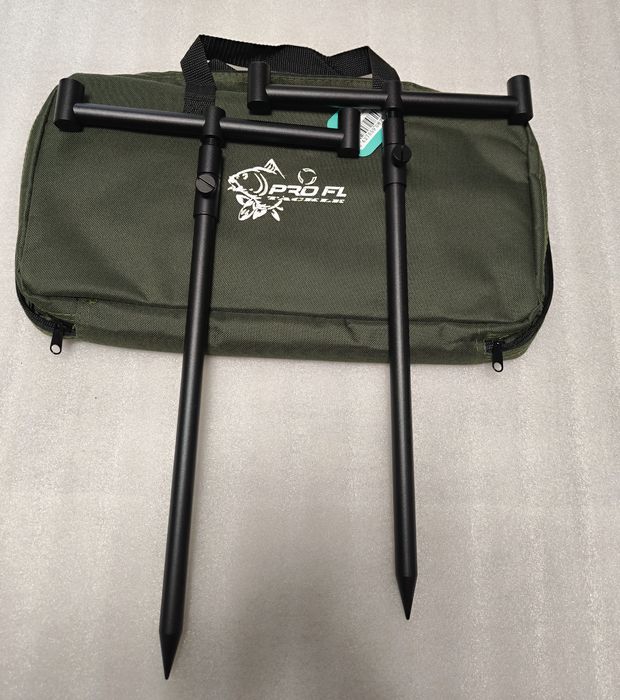 SET 2 BUZZ BARI FEEDER CU 2 posturi si 2 picheti reglabili plus geanta