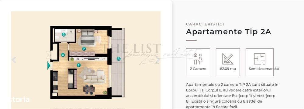 Apartament cu 2 camere ansamblu de lux zona PIPERA PLAZA — fotografia 2