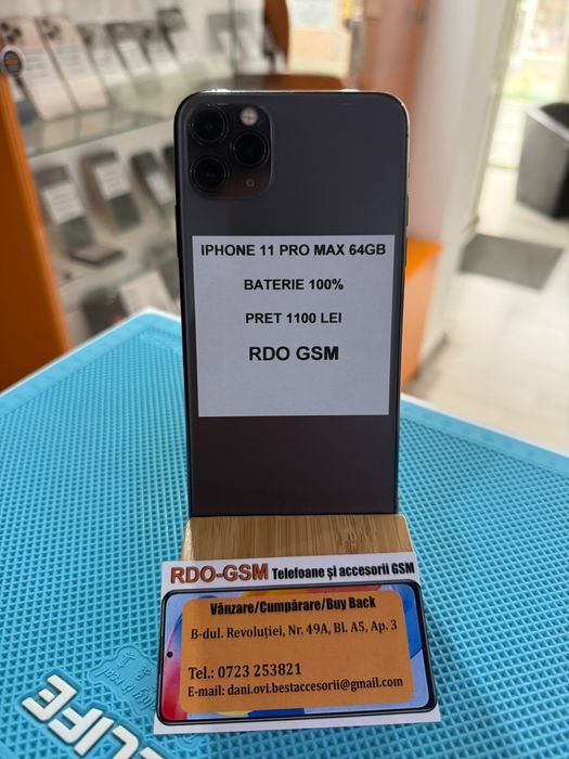Iphone 11 Pro Max 64gb Neverlock/Garantie