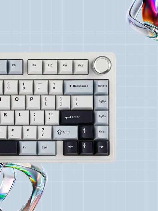 Механическая клавиатура AULA F75 с RGB и Bluetooth