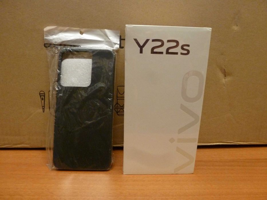 Нов смартфон Vivo Y22S, 6/128GB, Snapdragon 680, 50 Mpx, неразпечатан