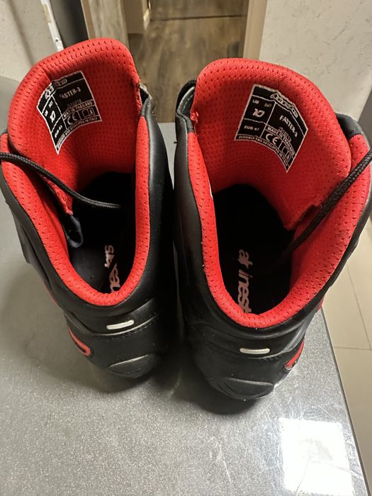 Ghete alpinestars Faster 3 black /grey/red 43