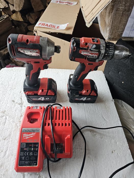 Set filetante milwaukee m18 brushless