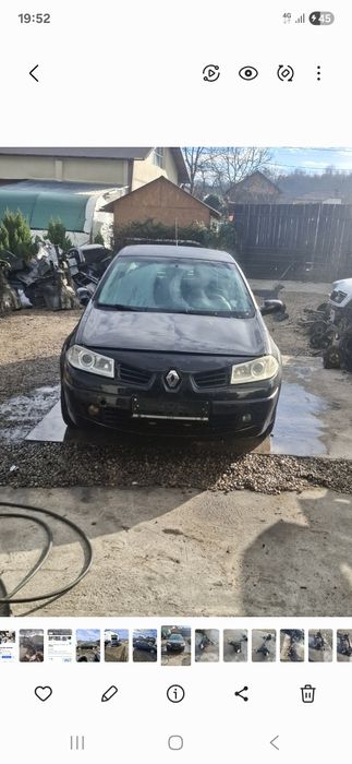 Capota motor renault megane 2  2007