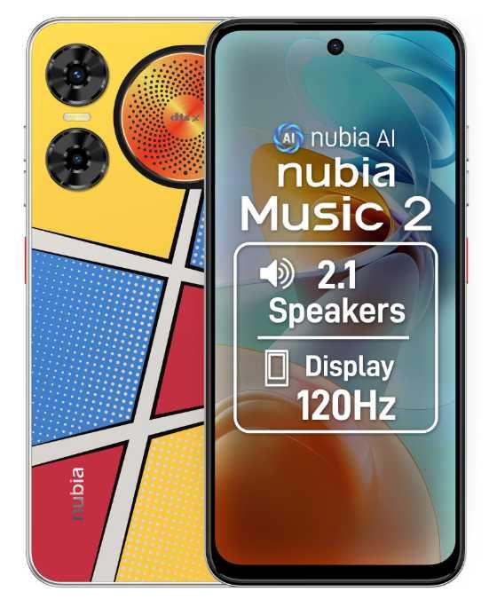 nubia Music 2, 128GB, 4GB RAM - Nou, la cutie