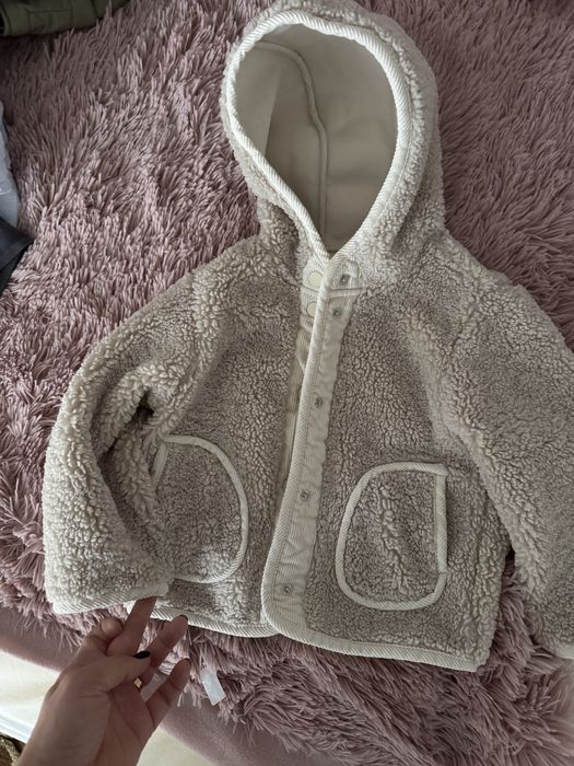 Geaca blana copii unisex marimea 98