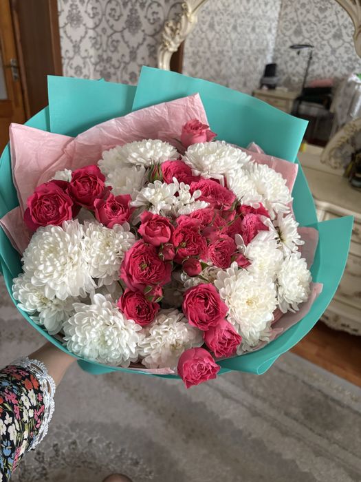 Букет цветы нежный