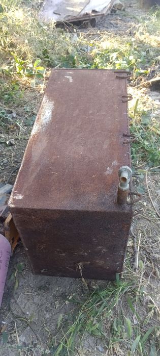 Бак для воды использовался в бане