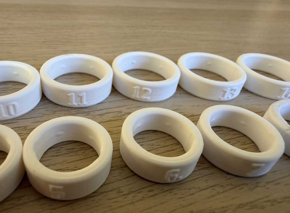 Oura Ring 4 Sizing Kit / Тестов комплект размери (US 4 - 15)