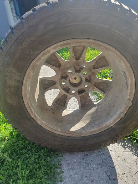 Диск с  зимней резиной отс