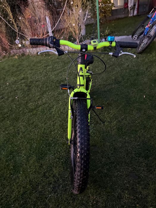 Bicicletă copii Aurelia Plus 20", 6 viteze Shimano, cauciucuri late