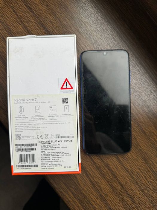 Redmi note 7 Neptune blue.