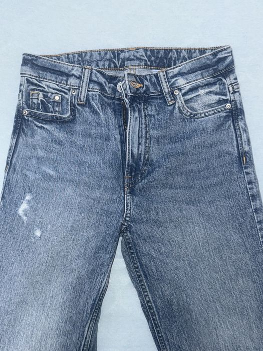 Джинсы , клеш синие