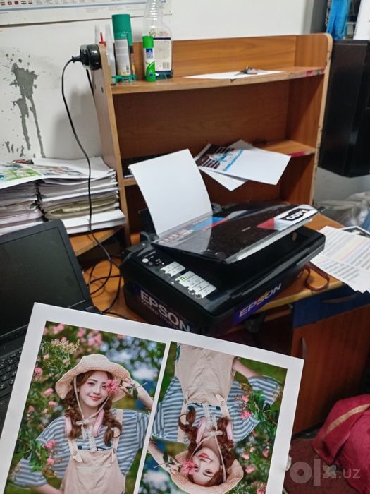 Epson 7300 rangli juda tezkor KOPIYA-SKANER-PRINT dyuzi 100% tayyor