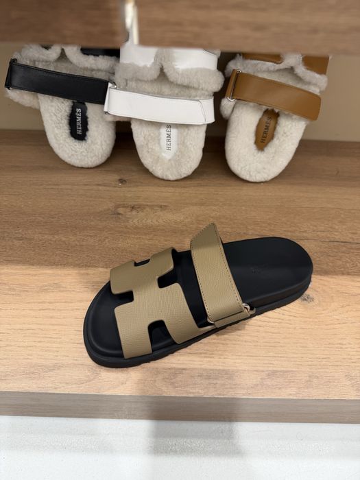 Papuci hermes piele naturala chypre