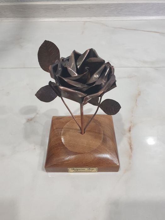 Медна Роза {ръчно изработена}