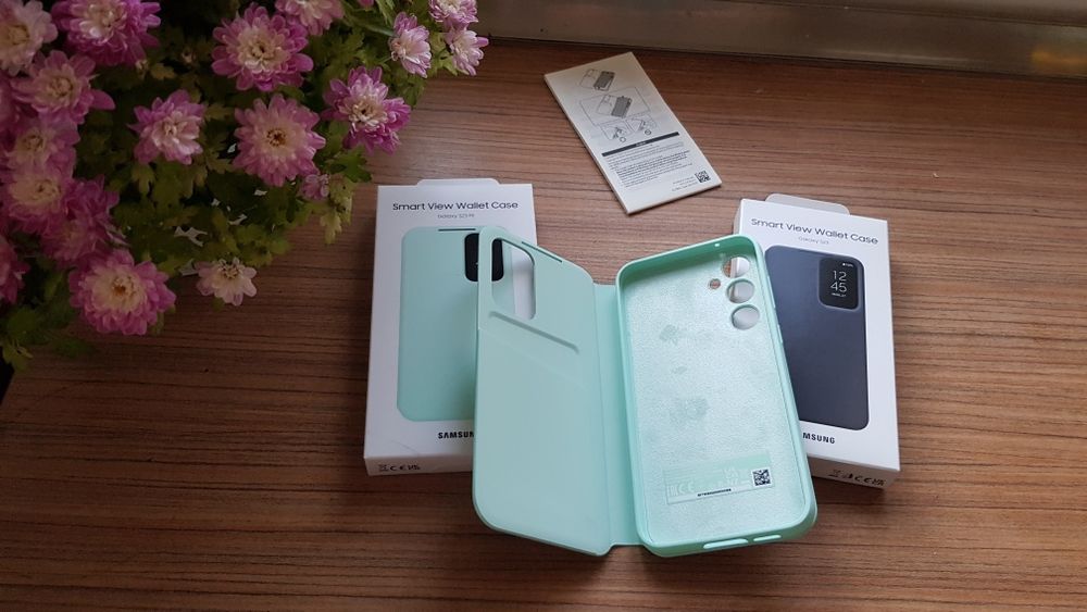 Husa Smart S-View Originala Samsung Galaxy S23 FE Noua!Activa