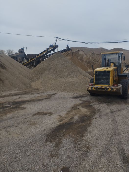 Щебень песок отсев