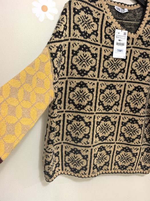 Pulover gros și călduros Zara S