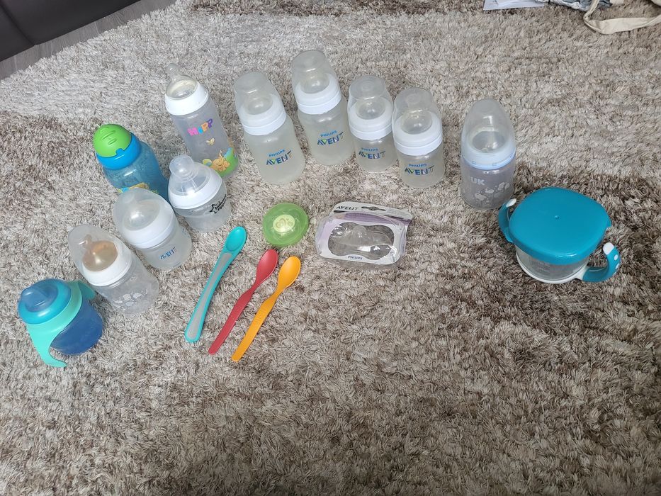 Стерилизатор и шишета Philips Avent