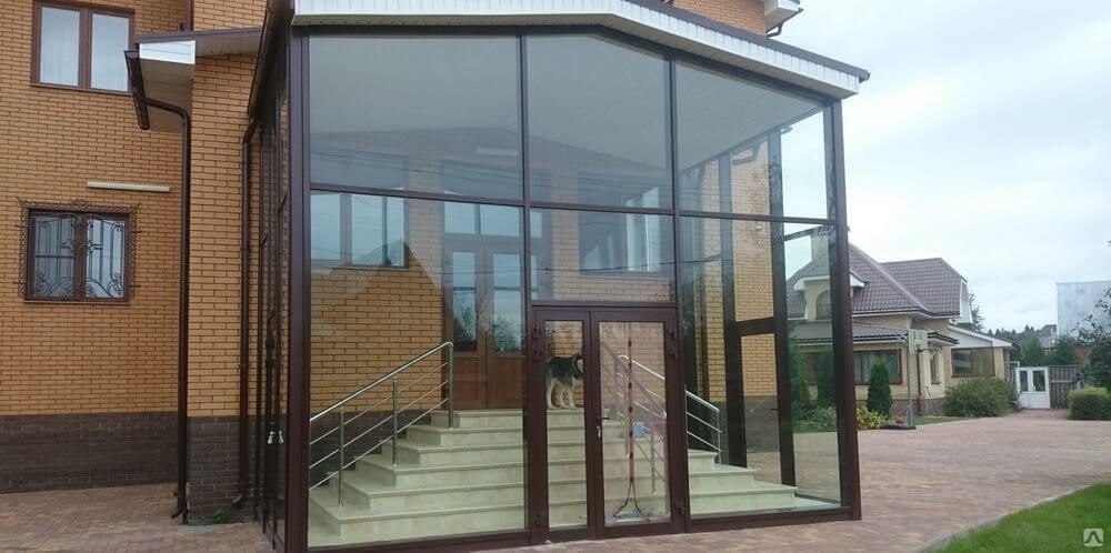 Тамбур из Алюминия и Пвх