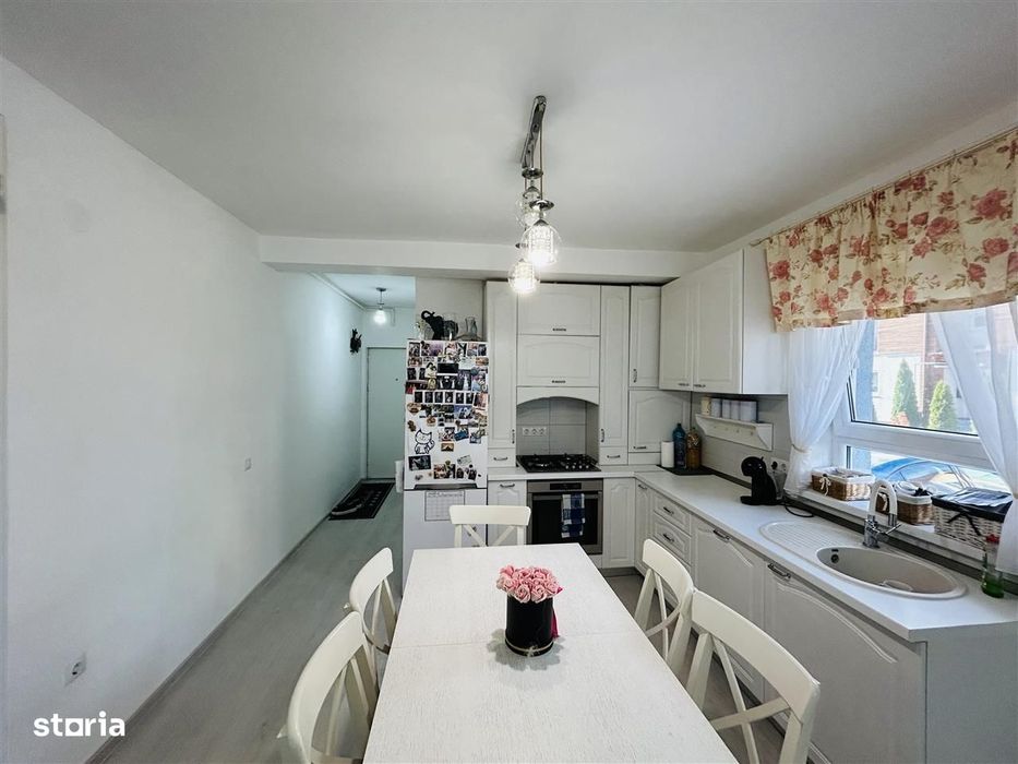 Apartament cu 3 camere și grădină de 74 mp, mobilat - Selimbar