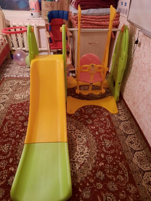 Кочеля и горка 2 в 1