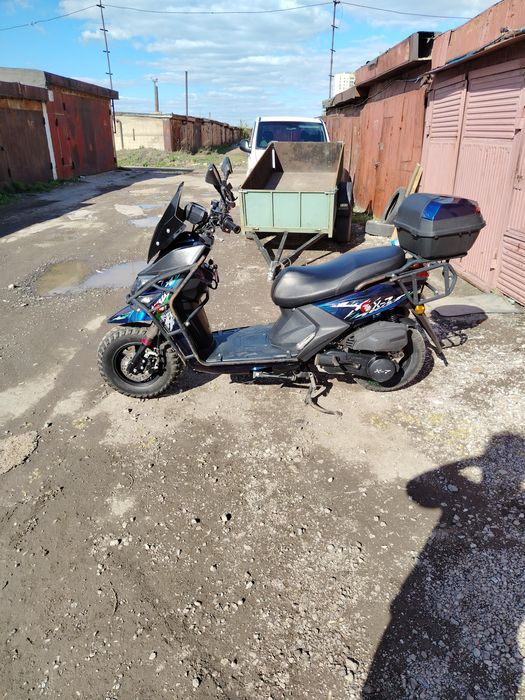 Скутер самурай, мопед