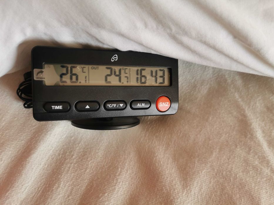 Ceas de masa Auriol cu senzor de temperatura