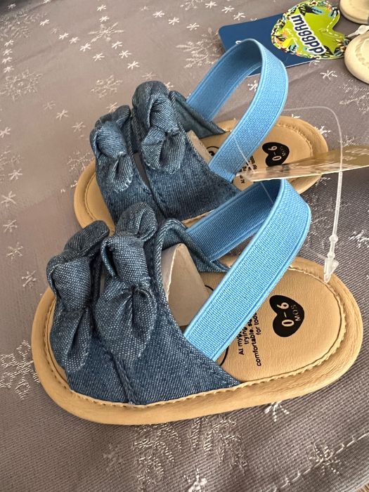 Бебешки сандали 0-6м./6-12м.