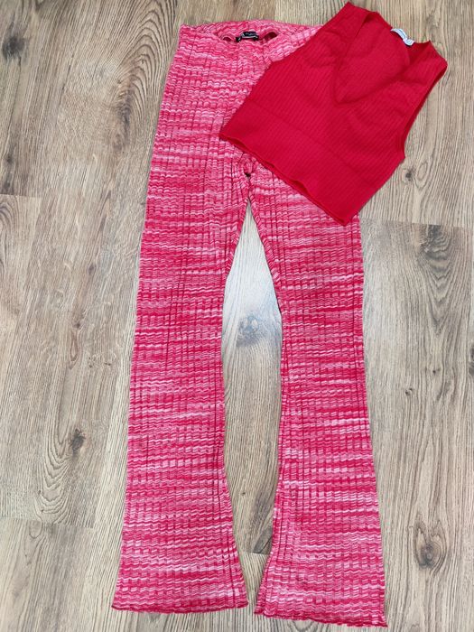 Сет! Безупречно състояние.
1. Zara Розови рипсени пан