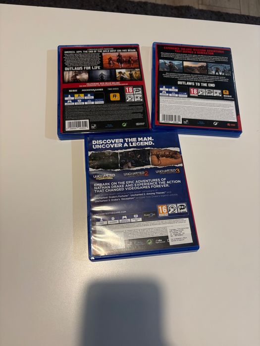 Red Dead Redemption 1 - 2 / Uncharted Collection PS4 PS5